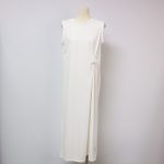 Sukong Fashion NO.16336 Sleeveless Summer Maxi Dress for Women-white