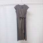 Sukong Fashion Summer Dress NO.16322 Classic Skincare Silk Cotton Cap Sleeve Dress-gray-1